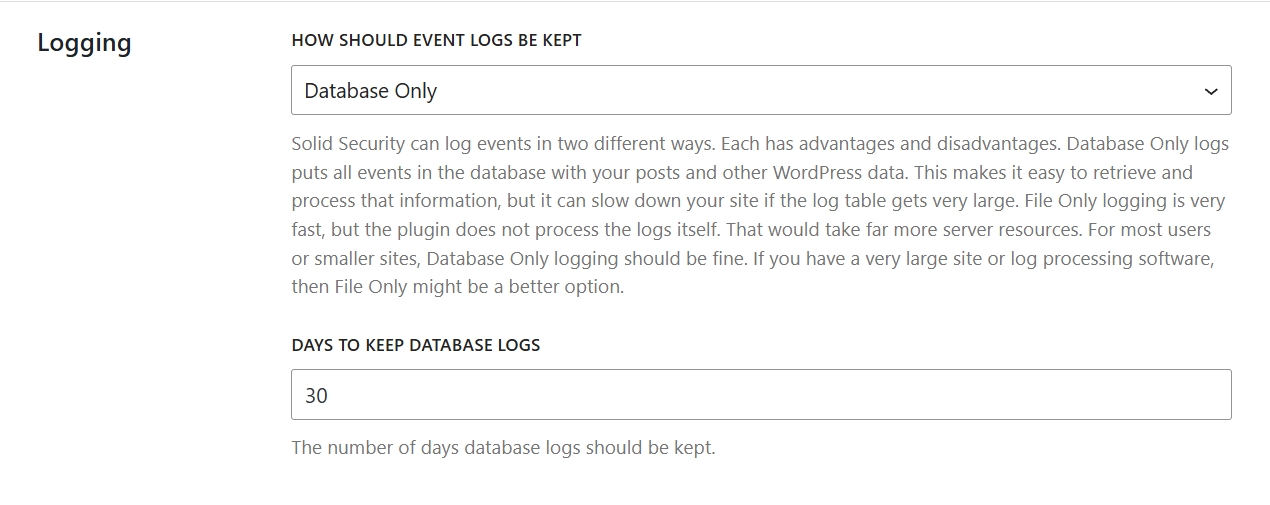 solidwp database tip